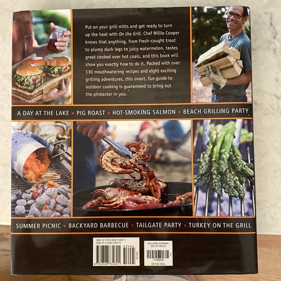 New On the Grill Williams Sonoma cookbook. - Picture 2 of 2